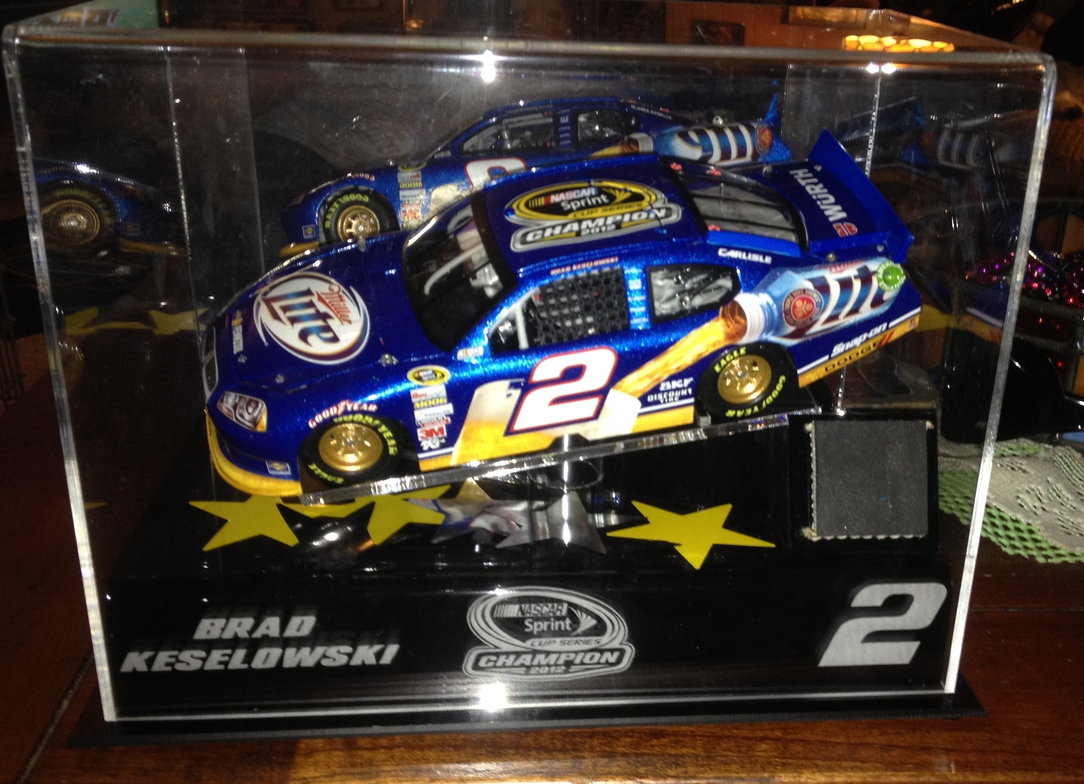 brad keselowski 2012 championship diecast