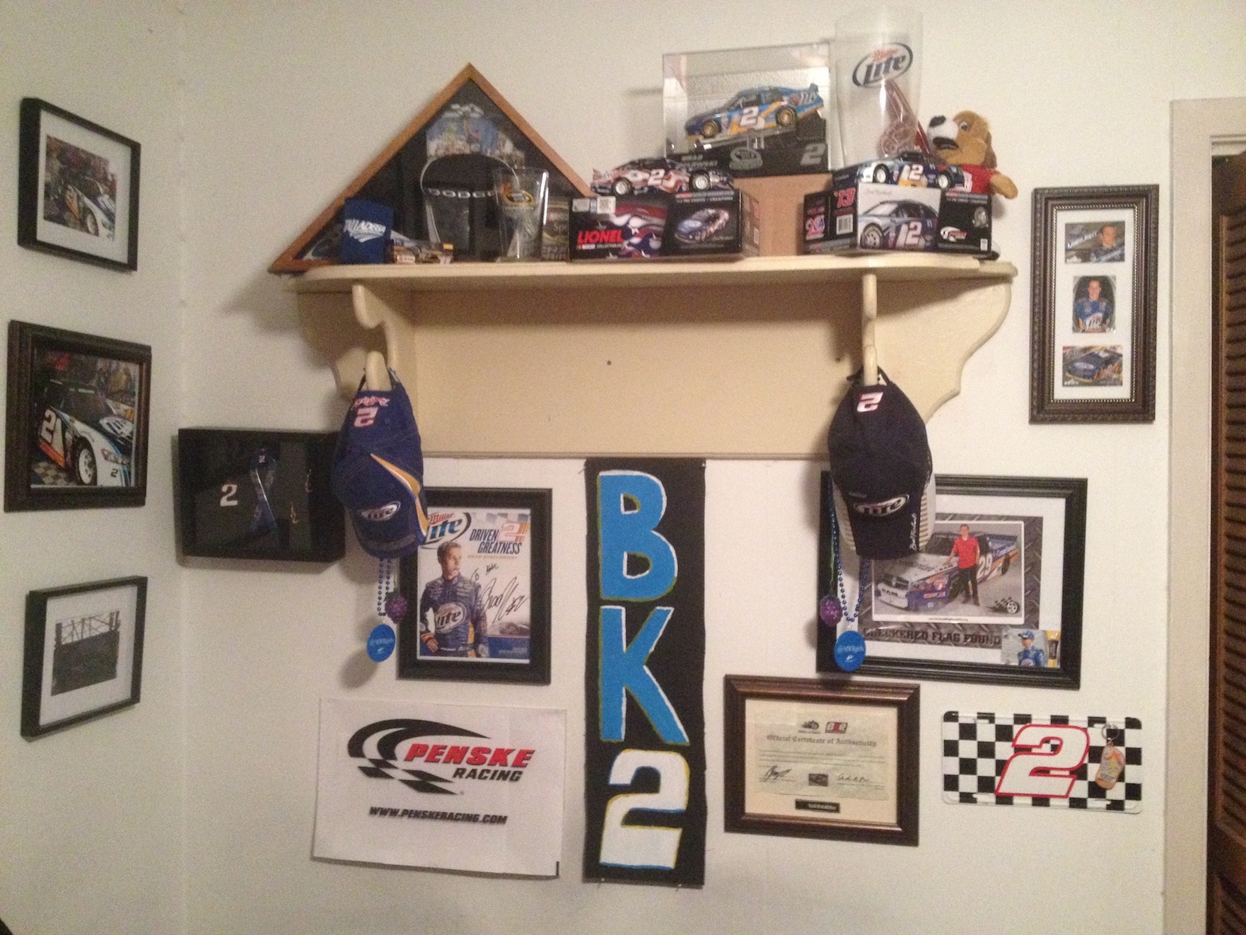 One of my BK Walls. I need more shelves!