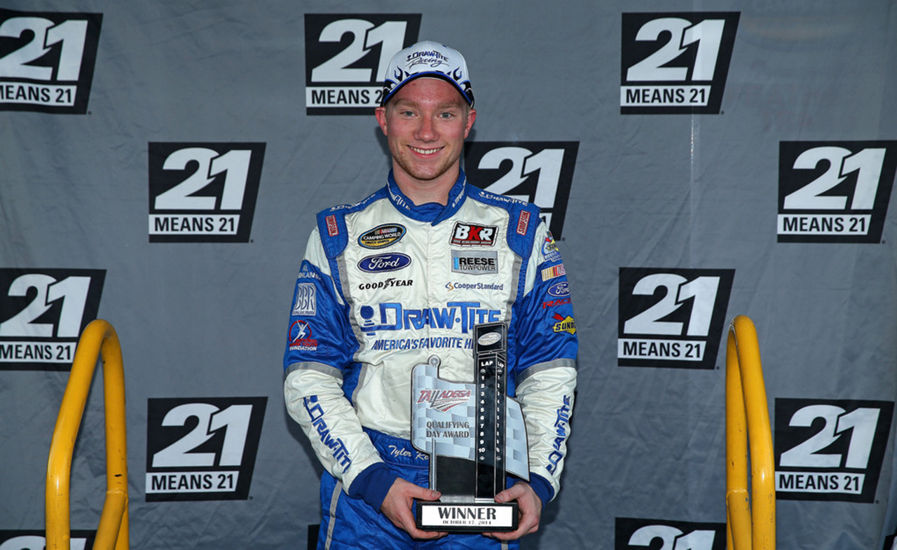 The full-time No. 19 driver for 2015, Tyler Reddick finished the 2014 season on a string of six Top 10s in eight starts.
