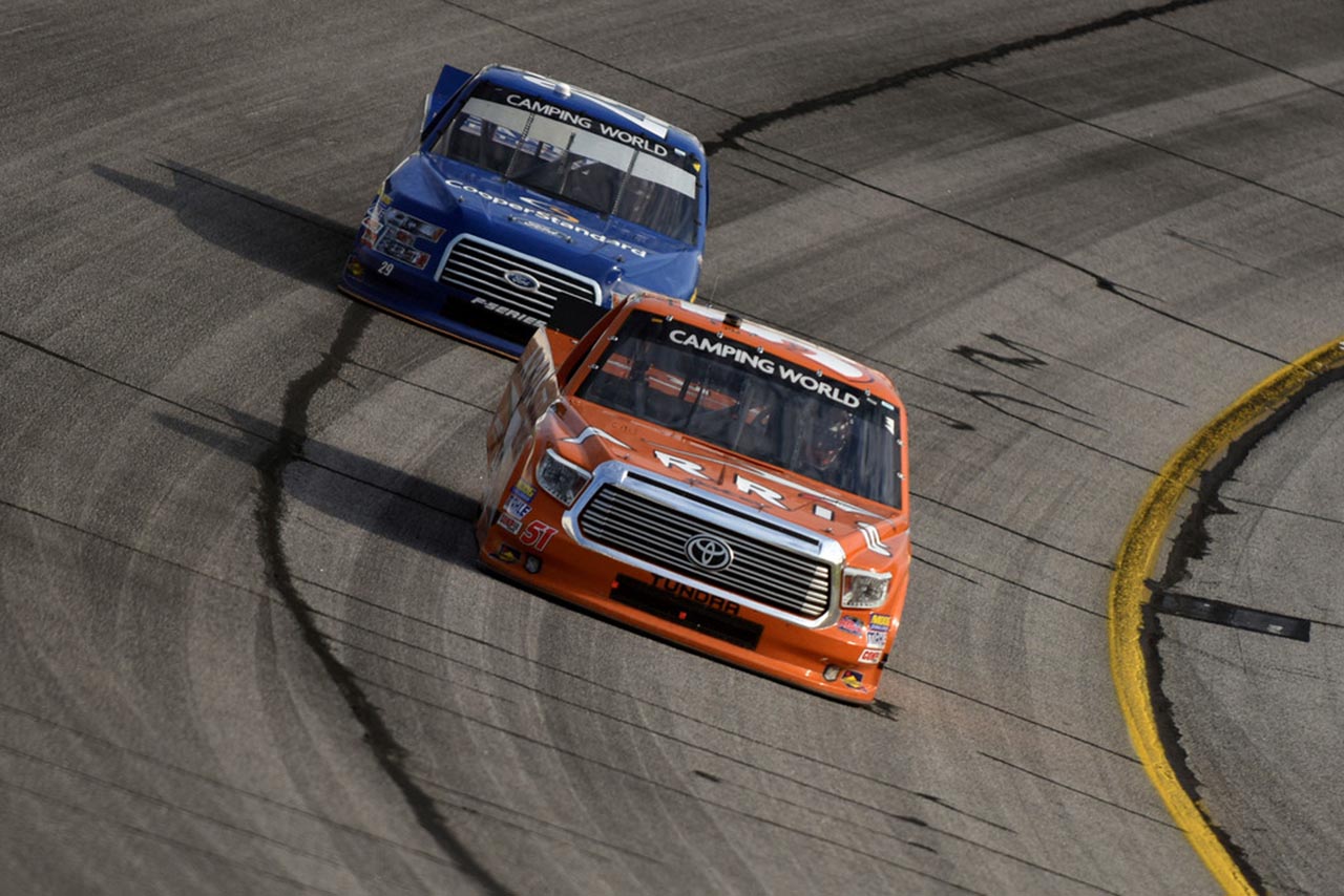 BK was poised to compete for a win, but a pit road penalty ended those hopes.