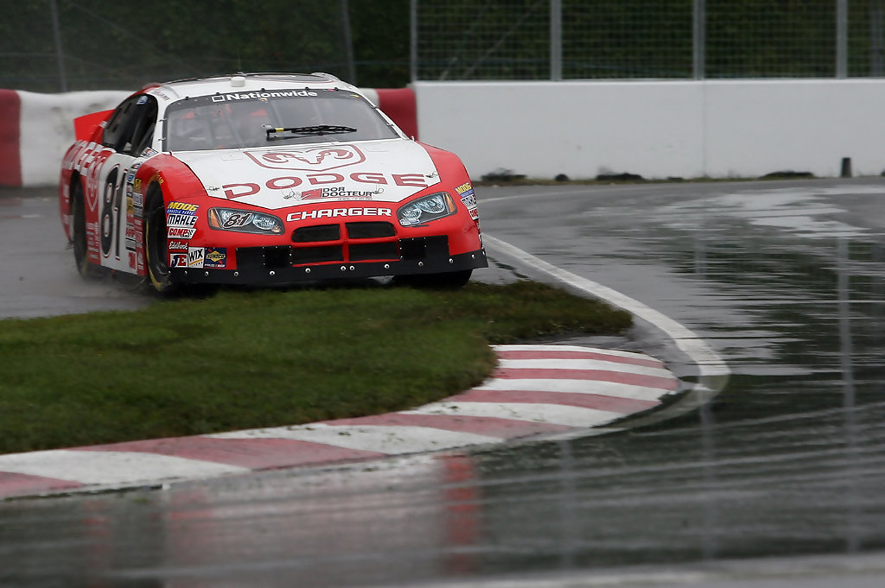 NASCAR tried racing in the rain with Nationwide races in Montreal in 2008 and 2009.